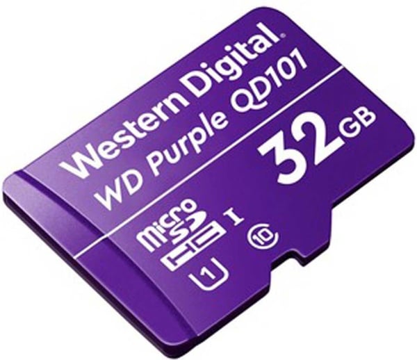 WD Purple SC QD101 Ultra Endurance microSDHC –minneskort, 32 GB