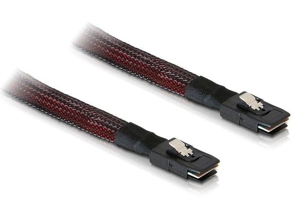 DeLOCK intern Mini SAS 36pin (SFF8087) - Mini SAS 36pin (SFF8087) kabel, 1m