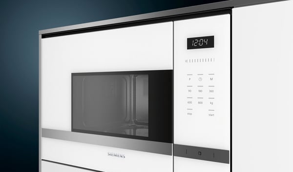 Siemens BF525LMW0 iQ500 -mikrovågsugn, vit
