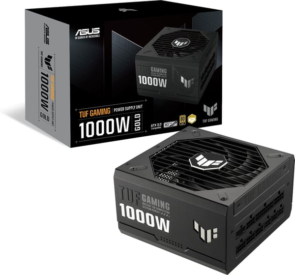 Asus TUF Gaming 1000W ATX-strømforsyning, 1000 W