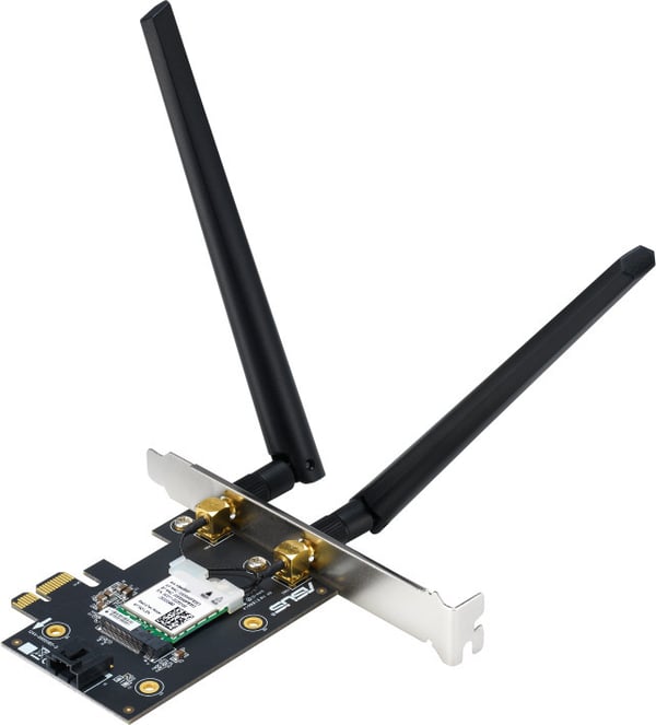 Asus PCEAXE5400 PCIEWiFi 6adapter og Bluetooth 5.2adapter