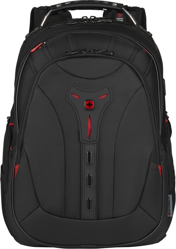 Wenger Pegasus Deluxe-rygsæk til bærbar computer på 16", sort