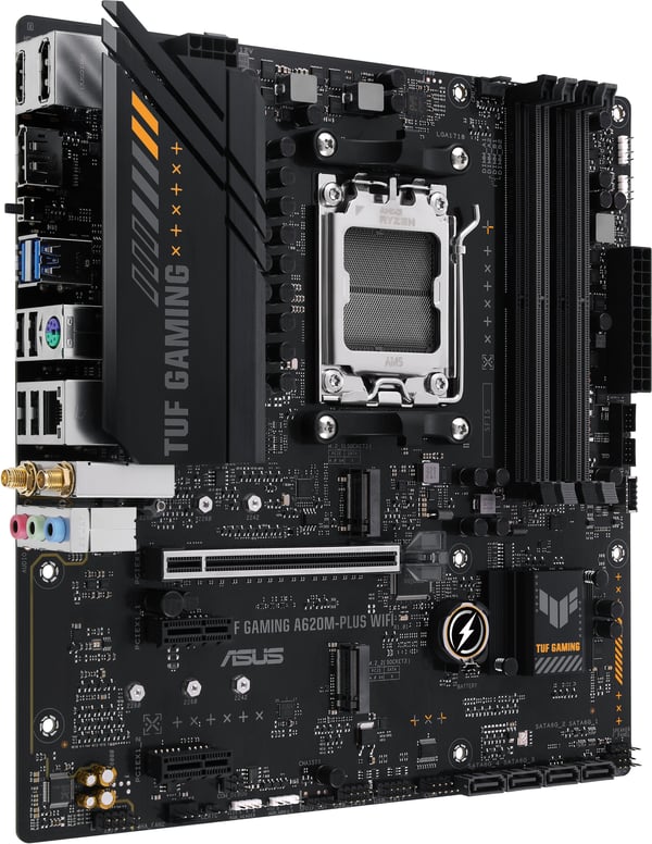 ASUS TUF GAMING A620M-PLUS WIFI mATX bundkort