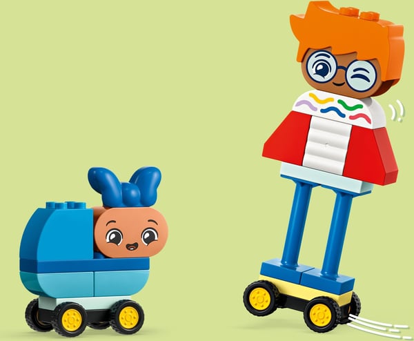 LEGO DUPLO Town Byggbara människor med stora känslor 10423