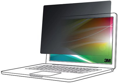 3M Bright Screen privatlivsfilter 14" -datasikkerhedsfitter
