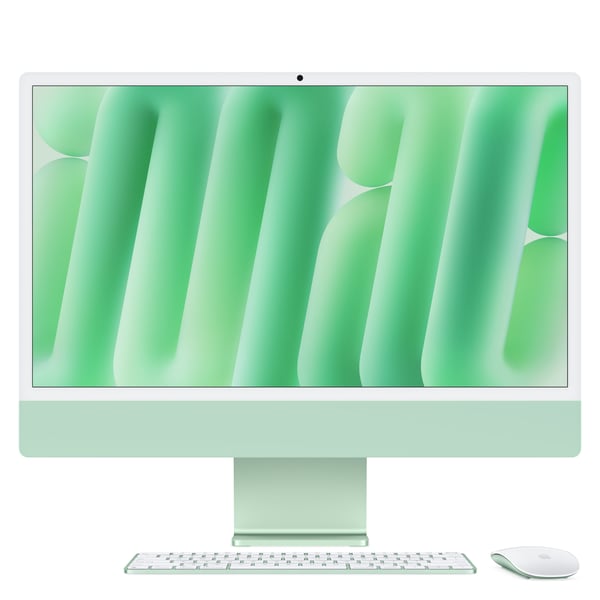 Apple iMac 24" M4 24 GB, 512 GB-dator, grön (MD2Q4)