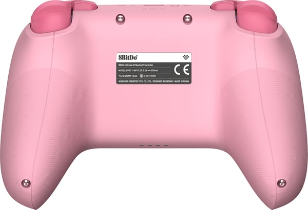 8BitDo Ultimate 2C Bluetooth-spelkontroll, rosa, Switch