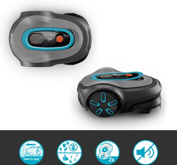 Gardena smart Sileno Max 1000 DuoConnect robotgräsklippare + installationsmaterial