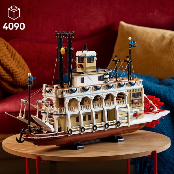 LEGO Ideas 21356 Ångbåt på floden