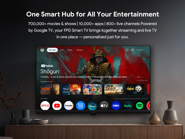 FPD 24" G500 HD Ready LED Google TV