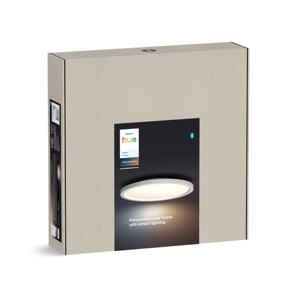 Philips Hue Aurelle takplafond 21 W, 2000-6500K, 2450 lm, rund, vit S