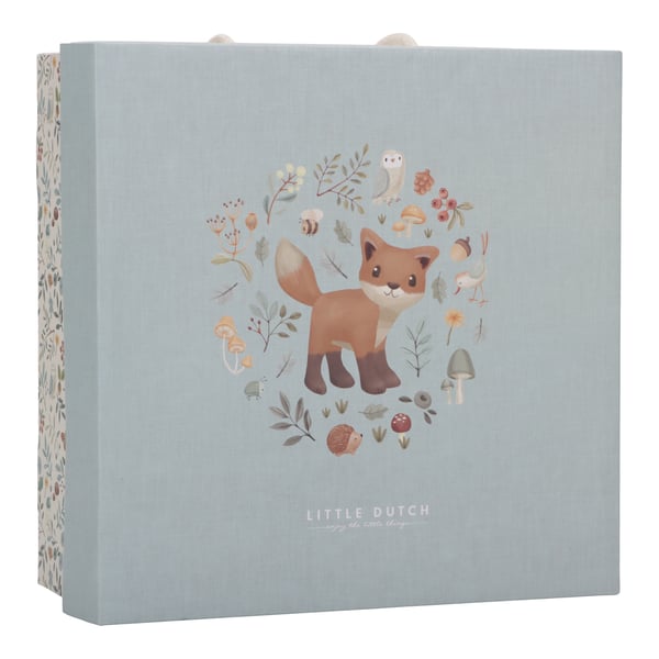 Little Dutch Skogsvänner Unilelu, presentförpackning, ljusblå