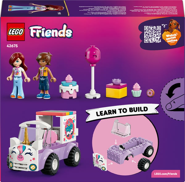LEGO Friends 42675 Enhörningstårtbilen