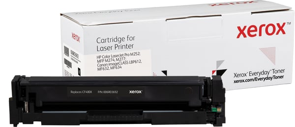 Xerox Everyday HP CF400X -laserpatron, svart