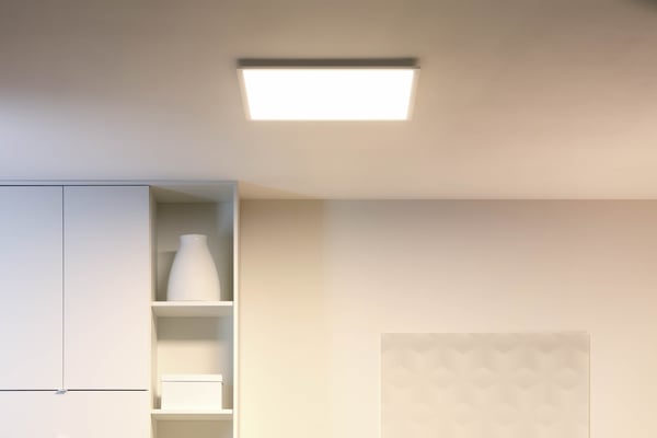 WiZ smart LED-panel, hvid, 60 x 60 cm