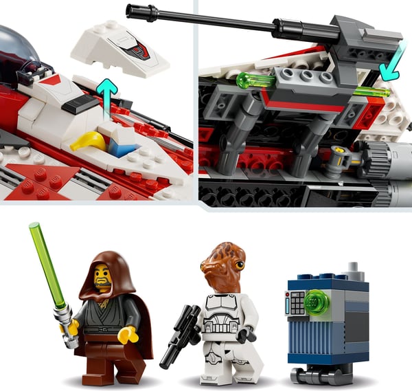 LEGO Star Wars™ Jedi Bob’s Starfighter Byggleksak 75388