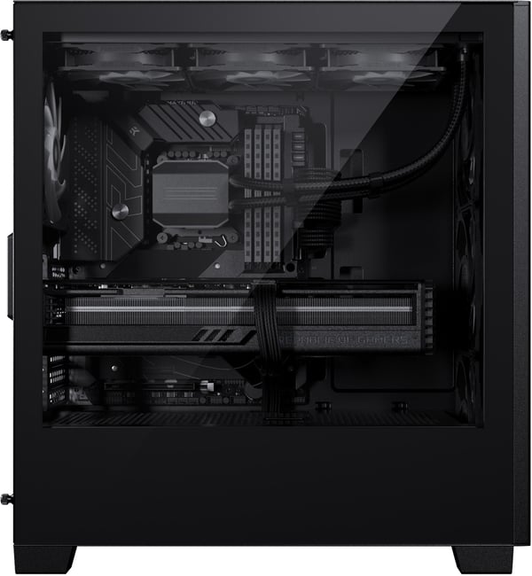 Phanteks XT Pro Mid Tower -ATX-chassi med fönster, svart
