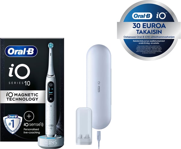 Oral-B iO Series 10 Stardust White eltandbørste