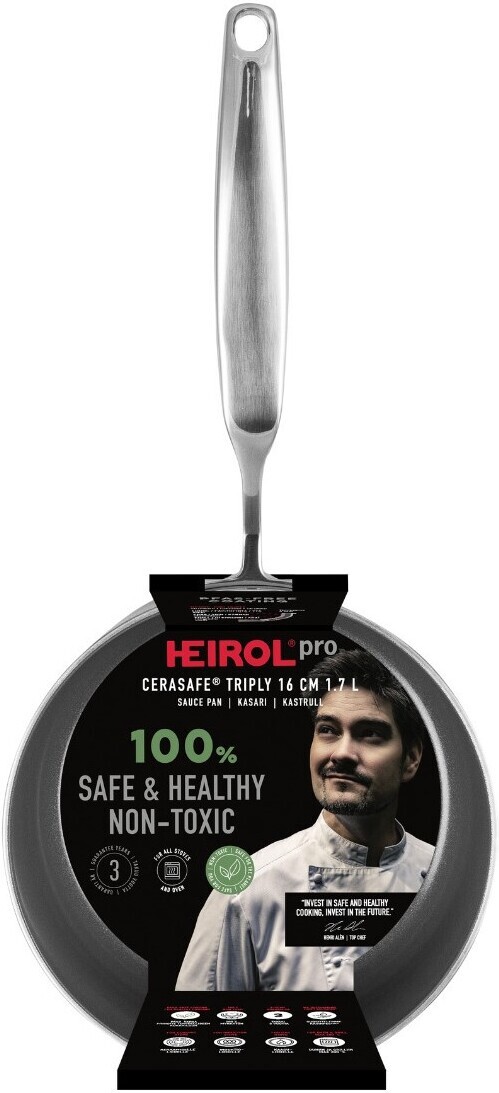Heirol Cerasafe Triply -kastrull, 16 cm/1,7 L