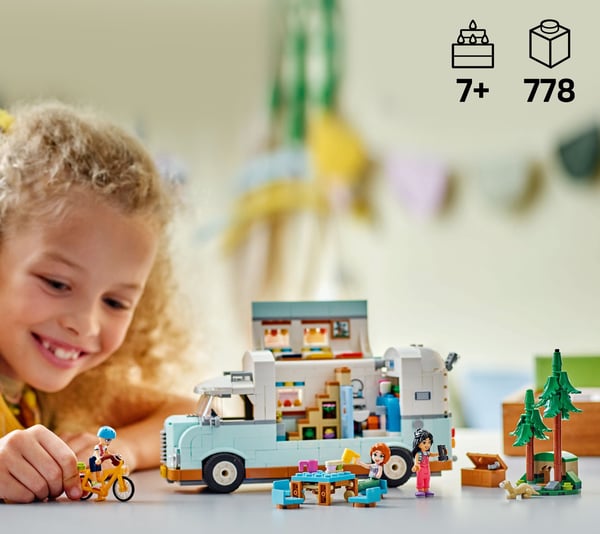 LEGO Friends 42663 – Venners eventyr med campingvogn