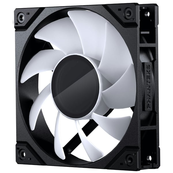Phanteks M25 Gen2 120 mm PWM DRGB-blæser, sort, 3 stk.