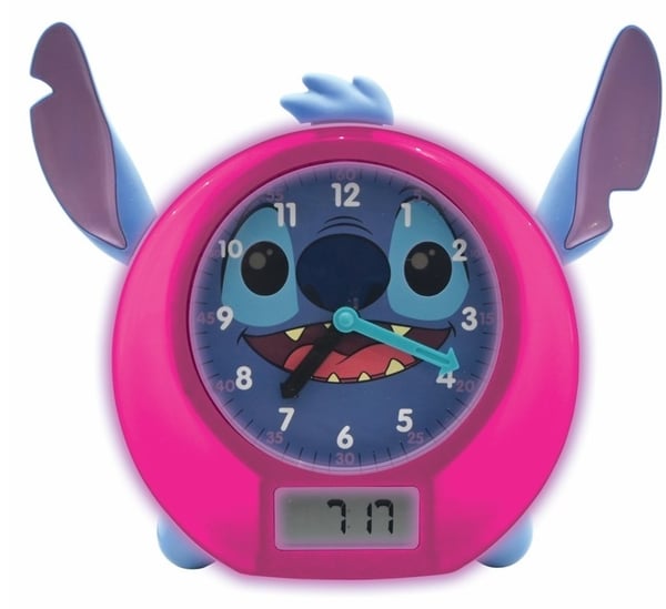Disney Stitch Sömnlärande vän och väckarklocka