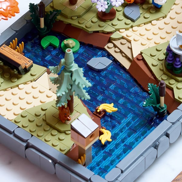 LEGO Ikoner 11372 Höstigt stugträdgård