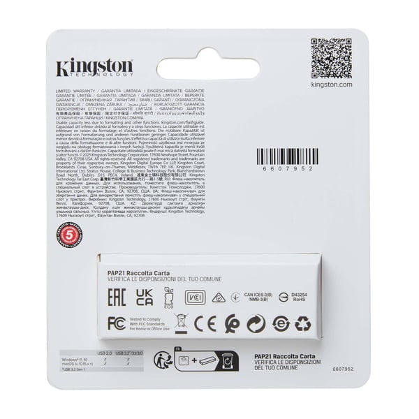 Kingston DataTraveler Exodia S 64 Gb USB-minne
