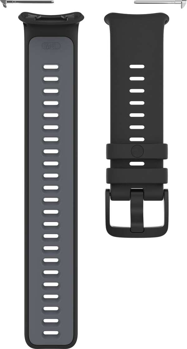 Polar Vantage V2 -silikonearmbånd, sort, S-L
