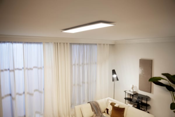 Philips Panel CL560 -loftlampe, rektangulær, hvid, 3600 lm, 4000K