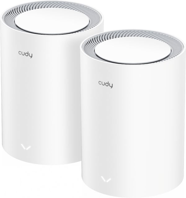 Cudy M3000 WiFi 6 -Mesh-system, 2-pack