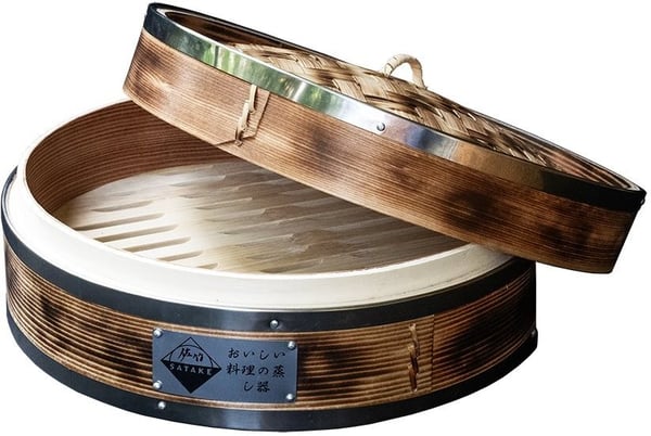 Satake S-STEAM25 dampkoger, bambus, 25 cm
