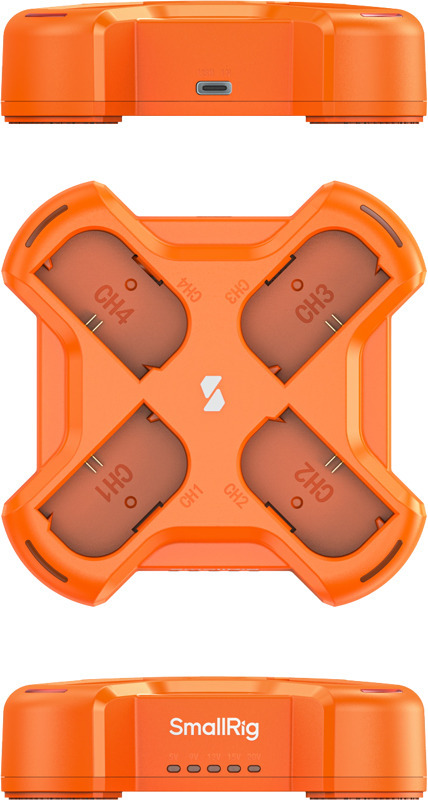 SmallRig 4838 LP-E6NH 4-kanals batterilader