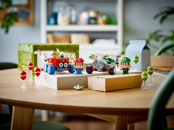 LEGO Super Mario 72034 – Mario Kart™ – Baby Mario mot Baby Luigi