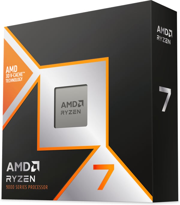 AMD Ryzen 7 9800X3D processor för AM5-sockel