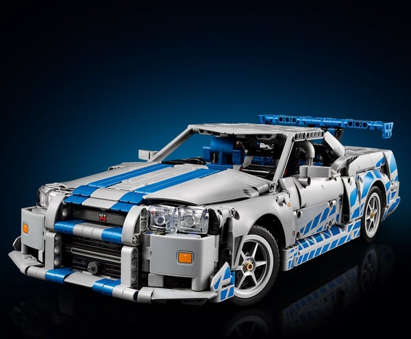 LEGO Technic 42210 2 Fast 2 Furious Nissan Skyline GT-R (R34) bil