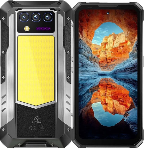 Oukitel WP100 Titan telefon, 512/16 GB, svart Oukitel WP100 Titan telefon, 512/16 GB, svart