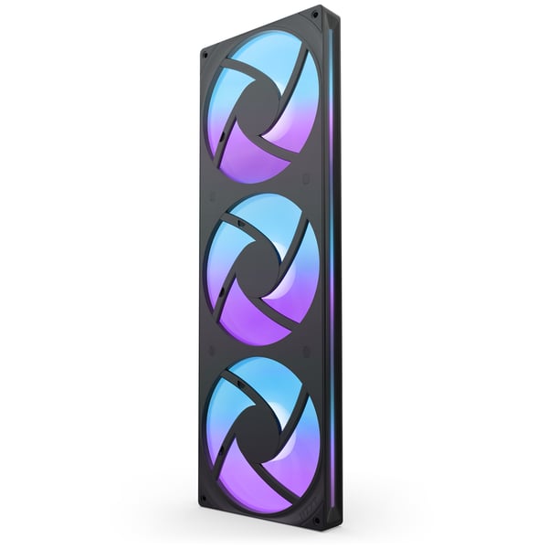 NZXT F420RGB Core-fläkt (Enkel ram) chassifläkt, 140 mm, svart