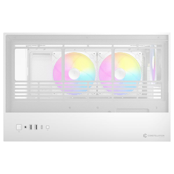 Antec C8 ARGB ATX-chassi, vit