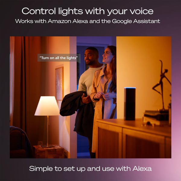 Philips Hue Startpaket, White and Color Ambiance, E27