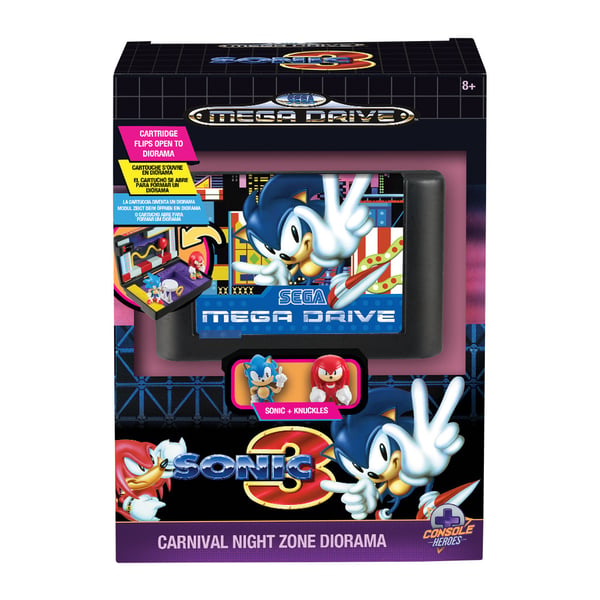 Konsolhjältar Mega Drive Sonic 3 diorama