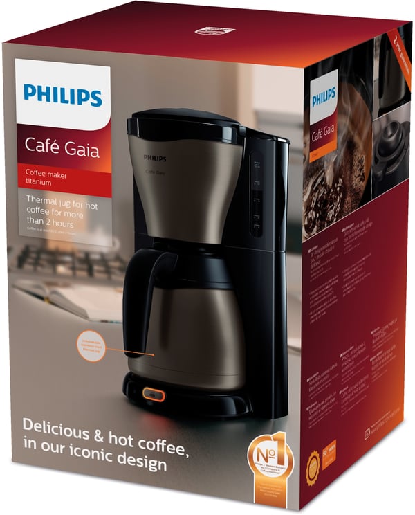 Philips HD7547/80 Cafe Gaia -kaffebryggare