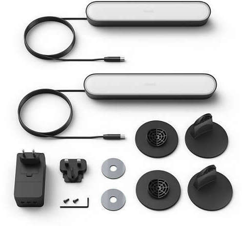 Philips Hue Play -lysbar smartlampe, 2 stk, sort