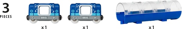 BRIO World 33970 - Metrotog og tunnel