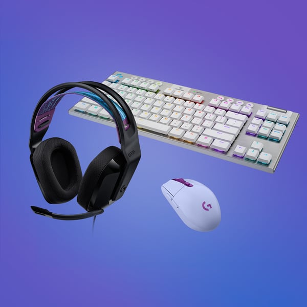 Logitech G335 -spilheadset, sort