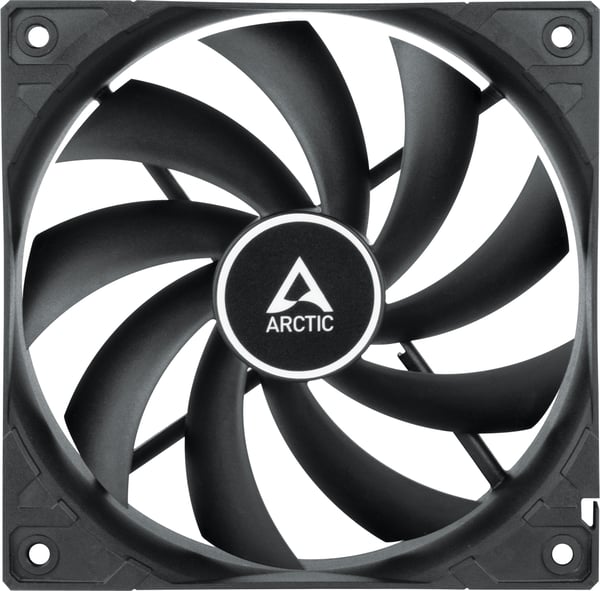 Arctic F12 PWM PST ventilator, 120 mm, sort