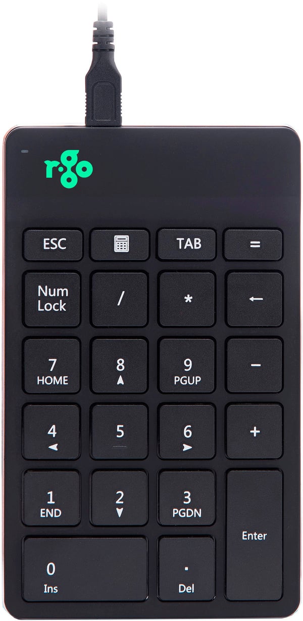 R-Go Numpad Break -numertangentbord, svart