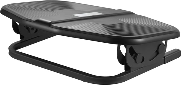 ErgoWork Footrest Zero - ergonomisk fotstöd, svart