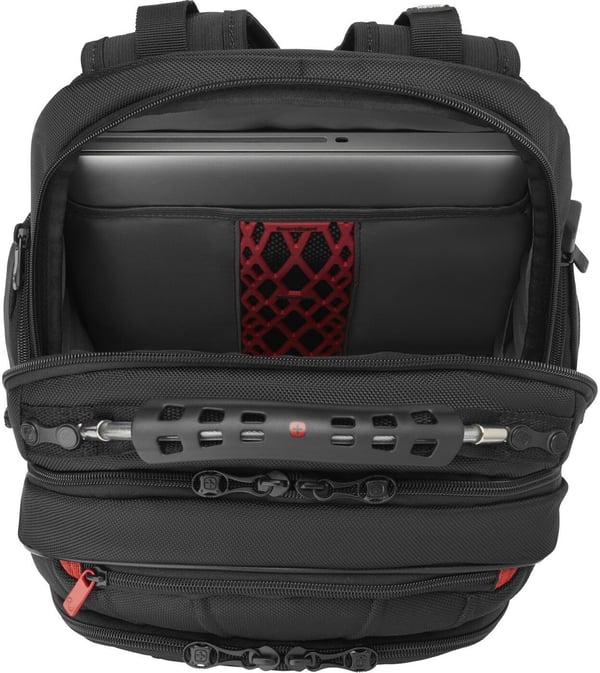 Wenger Pegasus Deluxe-rygsæk til bærbar computer på 16", sort