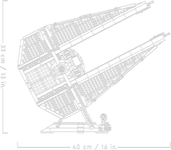 LEGO Star Wars™ TIE Interceptor™ Byggset 75382